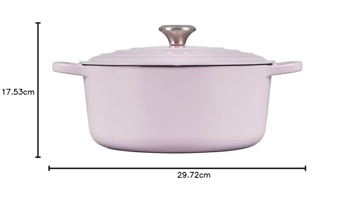 Le Creuset Enameled Cast Iron Signature Round Dutch Oven, 5.5 qt., Cerise