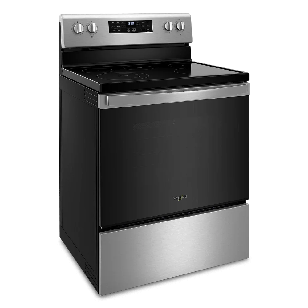 Whirlpool WFE535S0LS 5.3 Cu. Ft. Stainless Freestanding Electric Convection Range