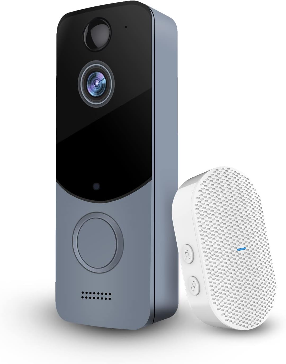 2022 New Wireless Video Doorbell Camera,Camera Doorbell with Wireless Chime,Free Cloud Storage,PIR Motion Detection,HD Video,2 Way Audio