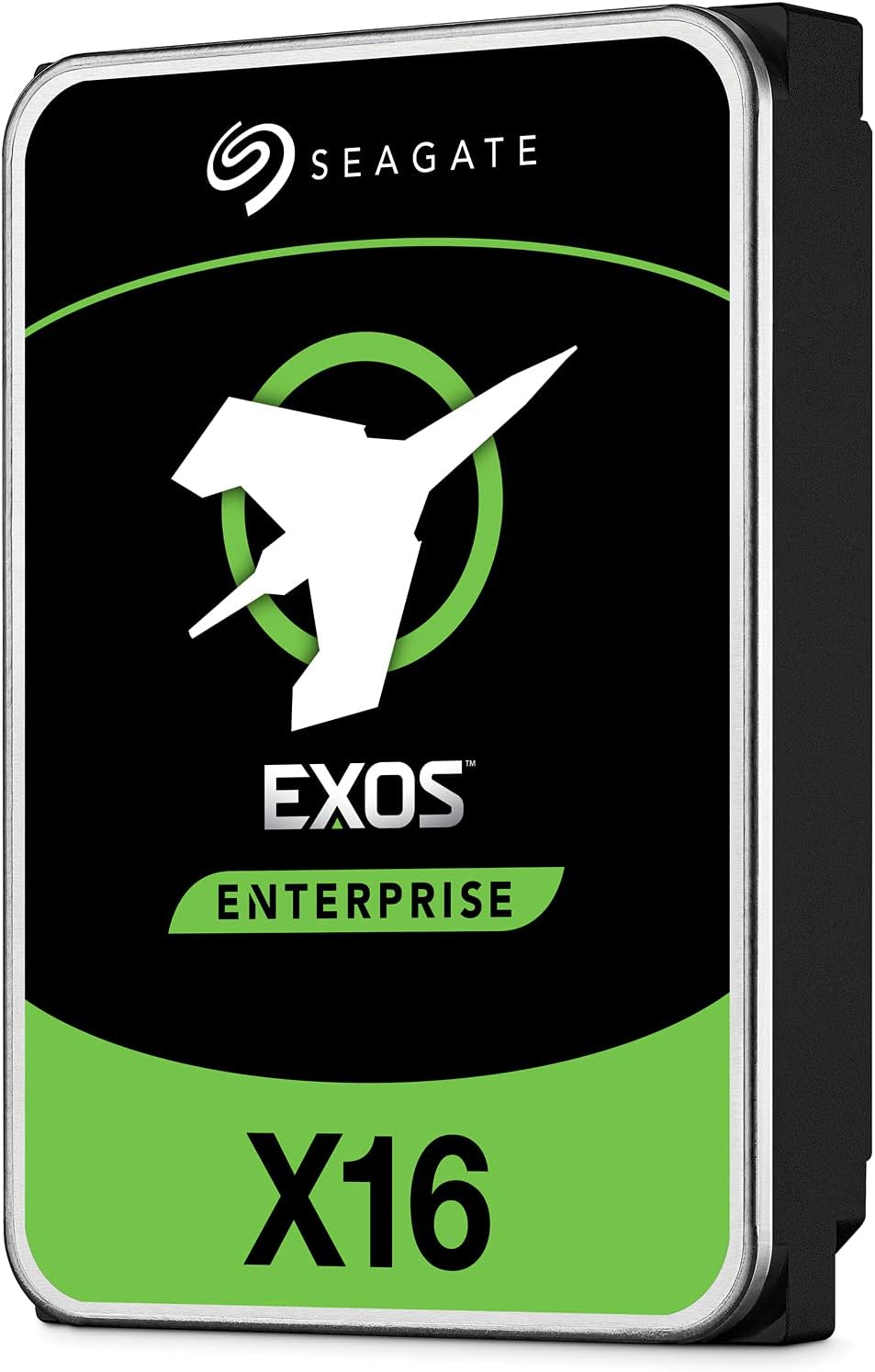 Seagate Exos X16 12TB Internal Hard Drive Enterprise HDD - CMR 3.5 Inch Hyperscale SATA 6Gb/s, 7200RPM, 512e/4Kn, 256MB Cache