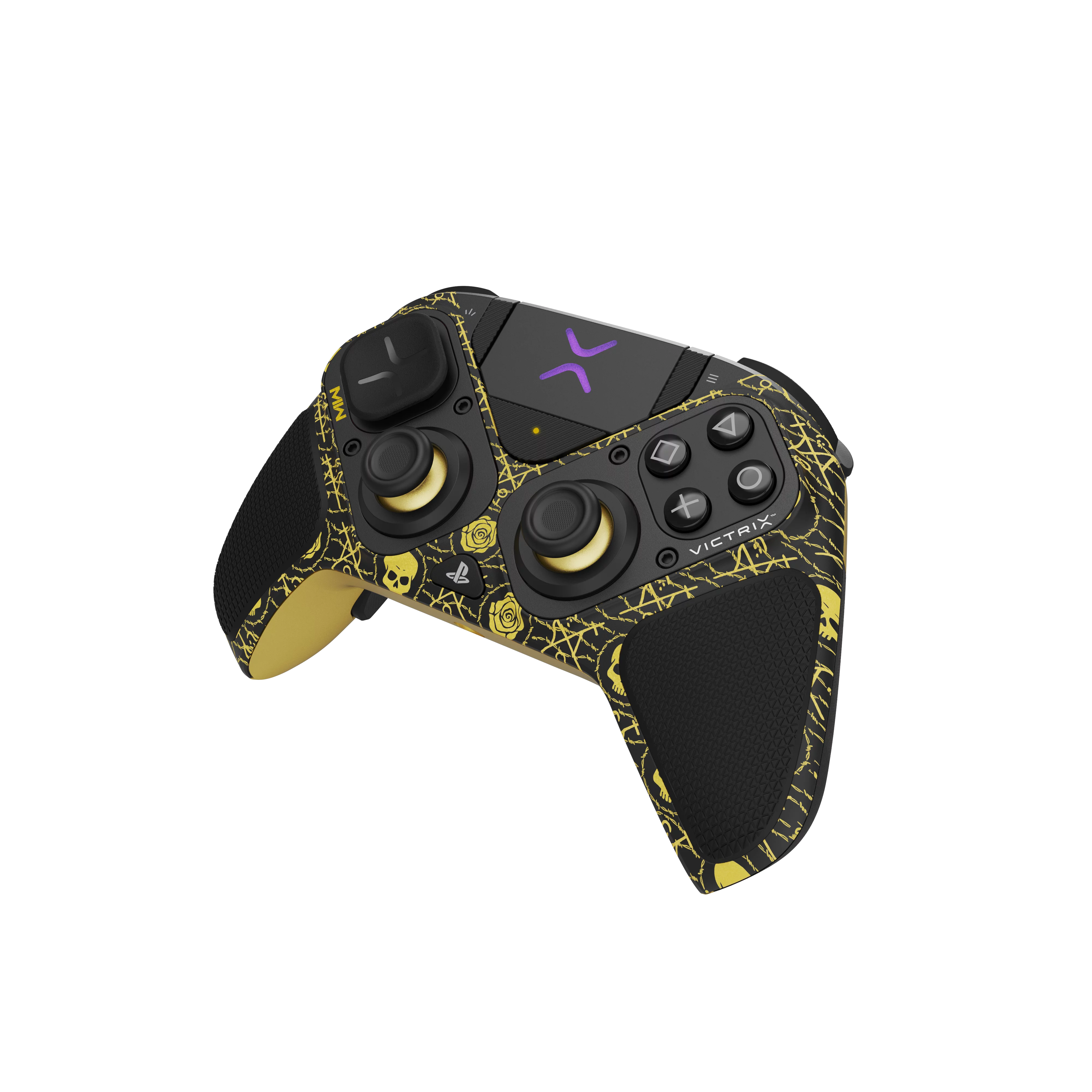 Call of Duty Modern Warfare 2 Victrix Pro BFG Wireless PlayStation 5 Controller for PS4/PS5/PC - COD MW2 Las Almas Golden Cartel Edition