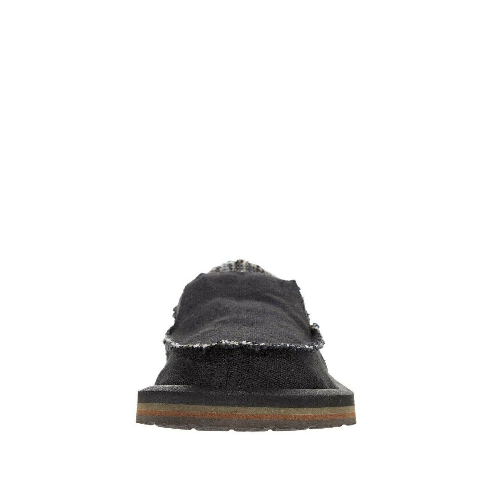 Sanuk Vagabond St Hemp Black / 13
