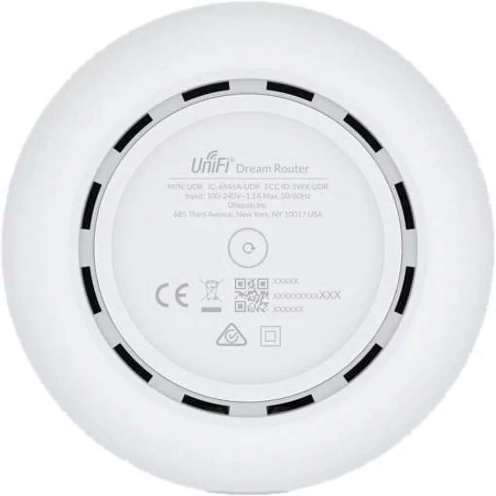 Ubiquiti Dream Wi-Fi 6 IEEE 802.11ax Ethernet Wireless Router