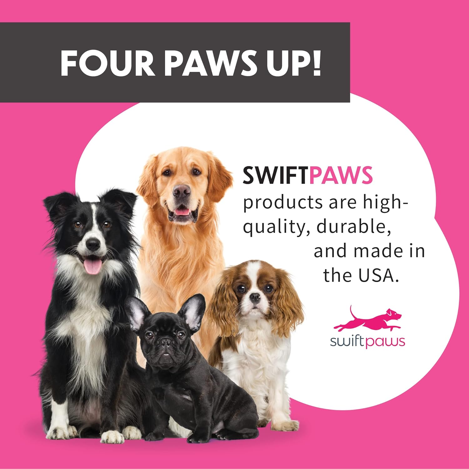 Swift Paws Home Remote-Control Capture-The-Flag Toy for Dogs, Fun Lure Course for Exercise