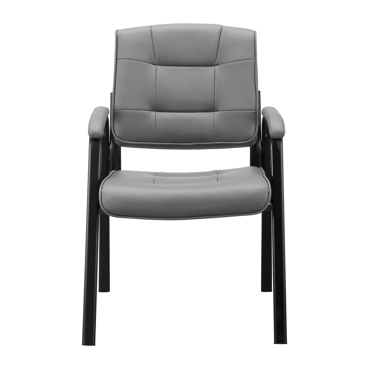 Naomi Home Executive Office Guest Chair-Fabric:Gray
