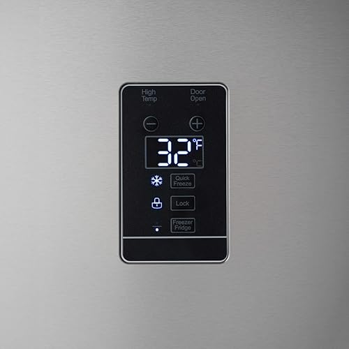 Newair 13.8 cu. ft. Upright Freezer, Fridge Freezer Convertible, Garage Ready Refrigerator, Frost Free Freezer with Door Alarm, Stand up Deep Freezer