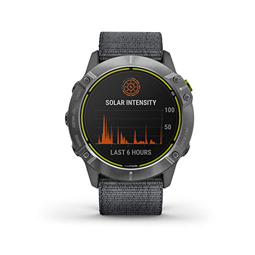Garmin Enduro, Ultraperformance Multisport GPS Watch with Solar Charging Capabilities, Battery Life Up to 80 Hours in GPS Mode