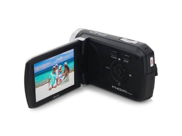 Minolta MN50HD 1080p Full HD 20MP Digital Camcorder, Black