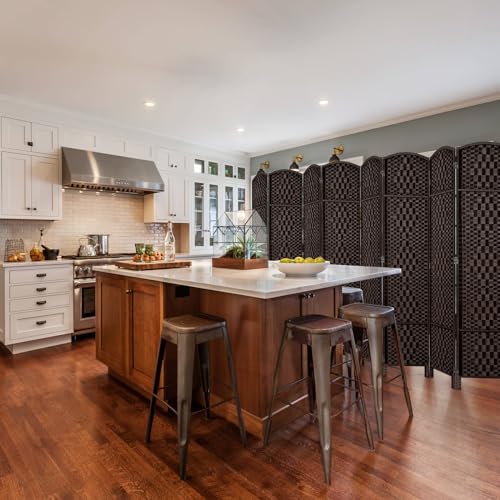 Room Divider, Room Dividers and Folding Privacy Screens, 16in Privacy Screen, 6 Panel Temporary Wall Partitions, 6ft Space Separation Panel Screen