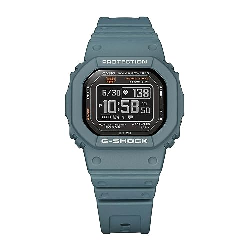 Casio Men's G-Shock Move DW-H5600 Series, Multisport (Run, Walking, Gym Workout), Heart Rate Watch, Quartz Solar Assisted Watch