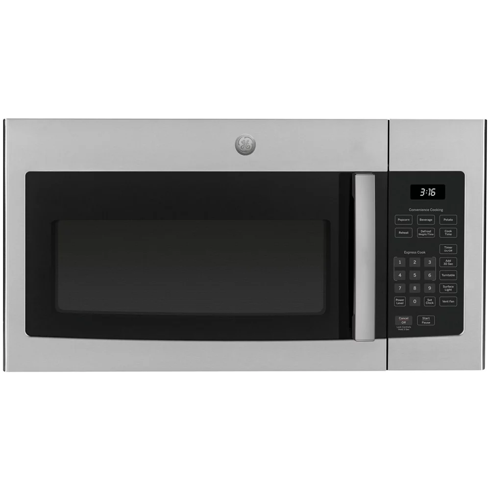 General Electric GE 1.6 Cu. Ft. Over-the-Range Microwave Oven Stainless Steel, JVM3160RFSS