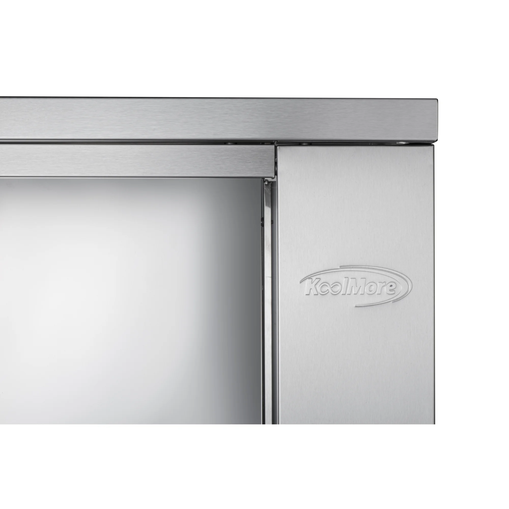 32 in. Outdoor Cabinet Kitchen for Refrigerator in Stainless-Steel (KM-OKS-UCRCAB) - Radiant Selections