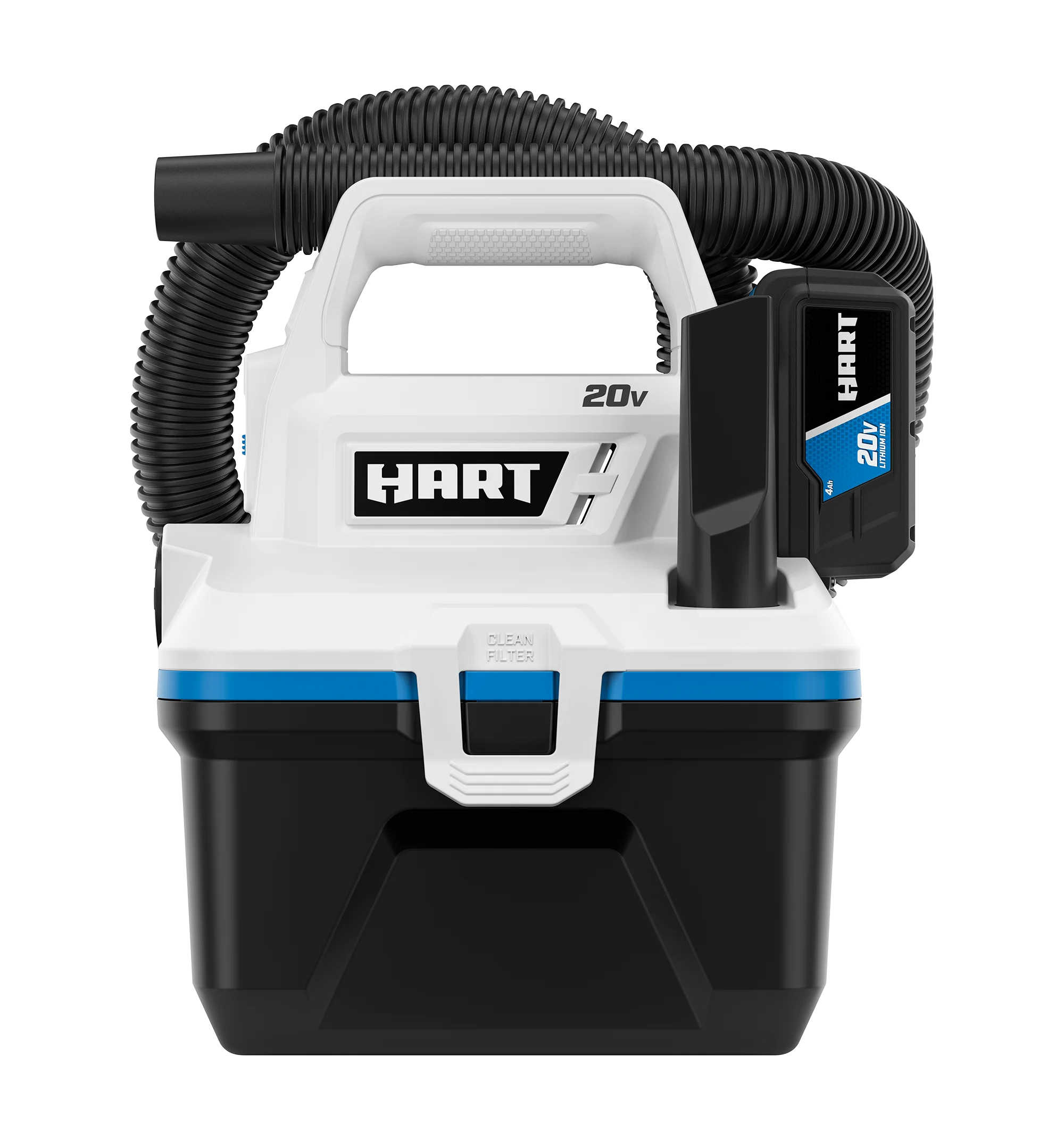 HART 20-Volt 1 Gallon Wet/Dry Vacuum Kit (1) 20-Volt Lithium-Ion Battery
