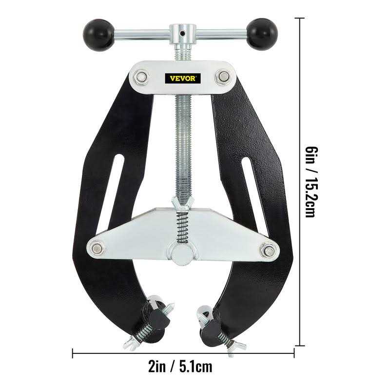 VEVOR Pipe Clamp 2 to 6 in High Strength Ultra Clamp with Quick Acting Screws - Shop Hardware Tools Online Store