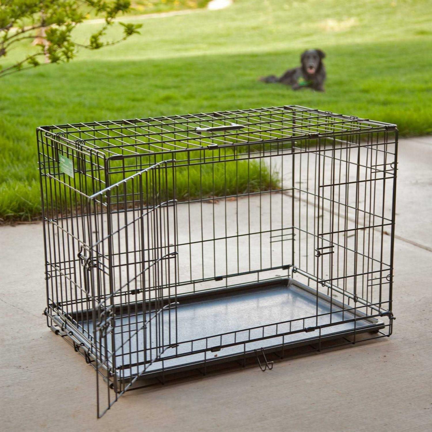 MidWest iCrate Double Door Fold Carry Dog Crate - Pet Supplies online store