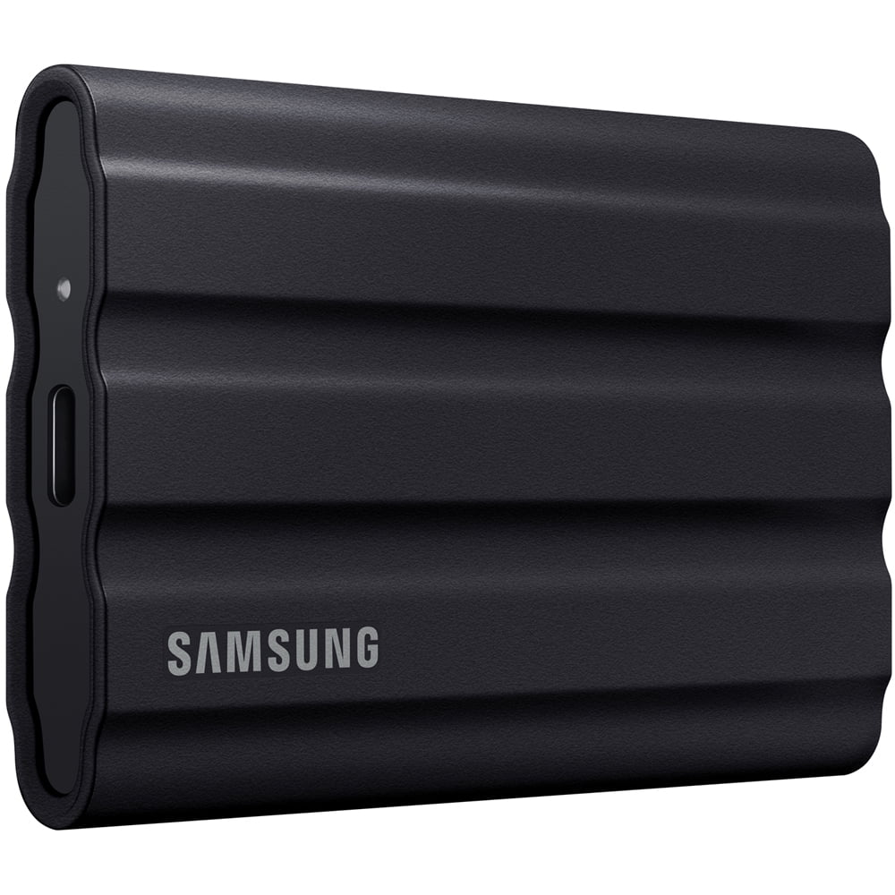 Samsung MU-PE1T0S/AM T7 Shield Portable Solid State Drive 1TB 2022 Black Bundle with 1 YR CPS Enhanced Protection Pack