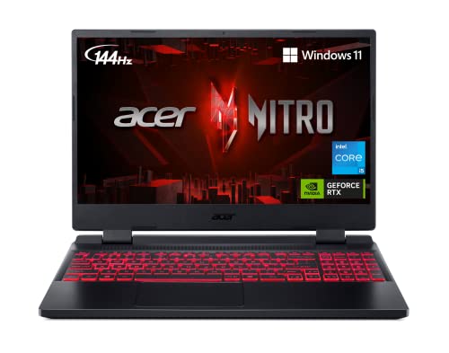 Acer Nitro V Gaming Laptop | Intel Core i5-13420H Processor | NVIDIA GeForce RTX 2050 Laptop GPU | 15.6" FHD IPS 144Hz Display | 8GB DDR5 | 512GB Gen