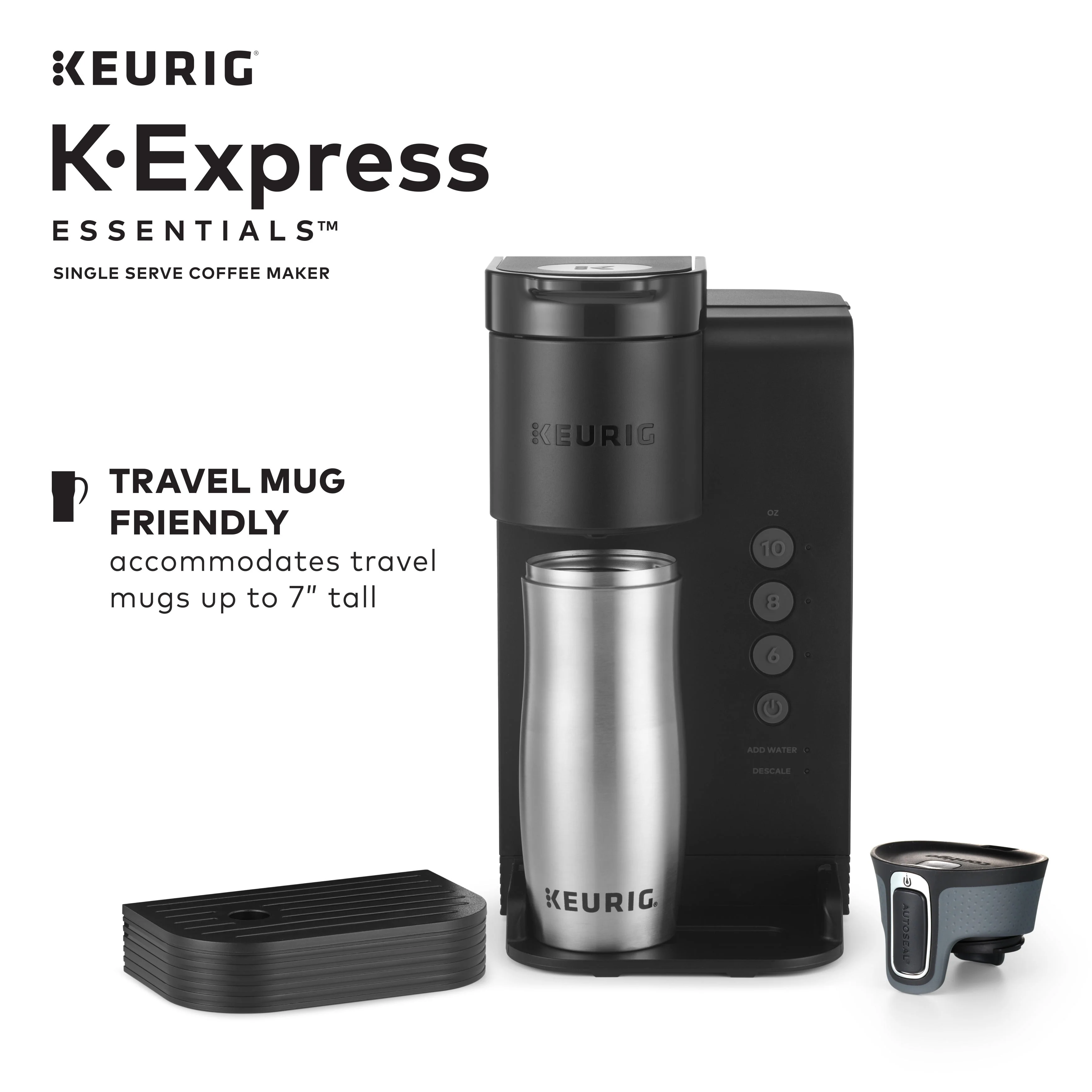 Keurig K-Express Essentials Single-Serve K-Cup Pod Coffee Maker, Teal