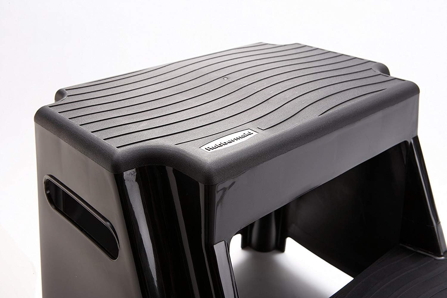 Rubbermaid RM-P2 2-Step Molded Plastic Stool with Non-Slip Step Treads 300-Pound Capacity