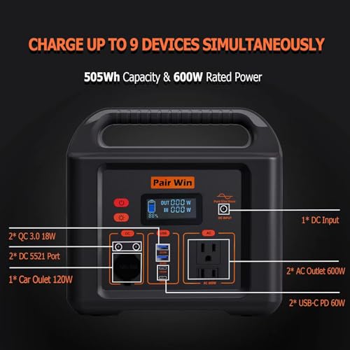 Portable Power Station Pairwin