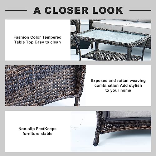 Patio Club Chair Wicker Chairs
