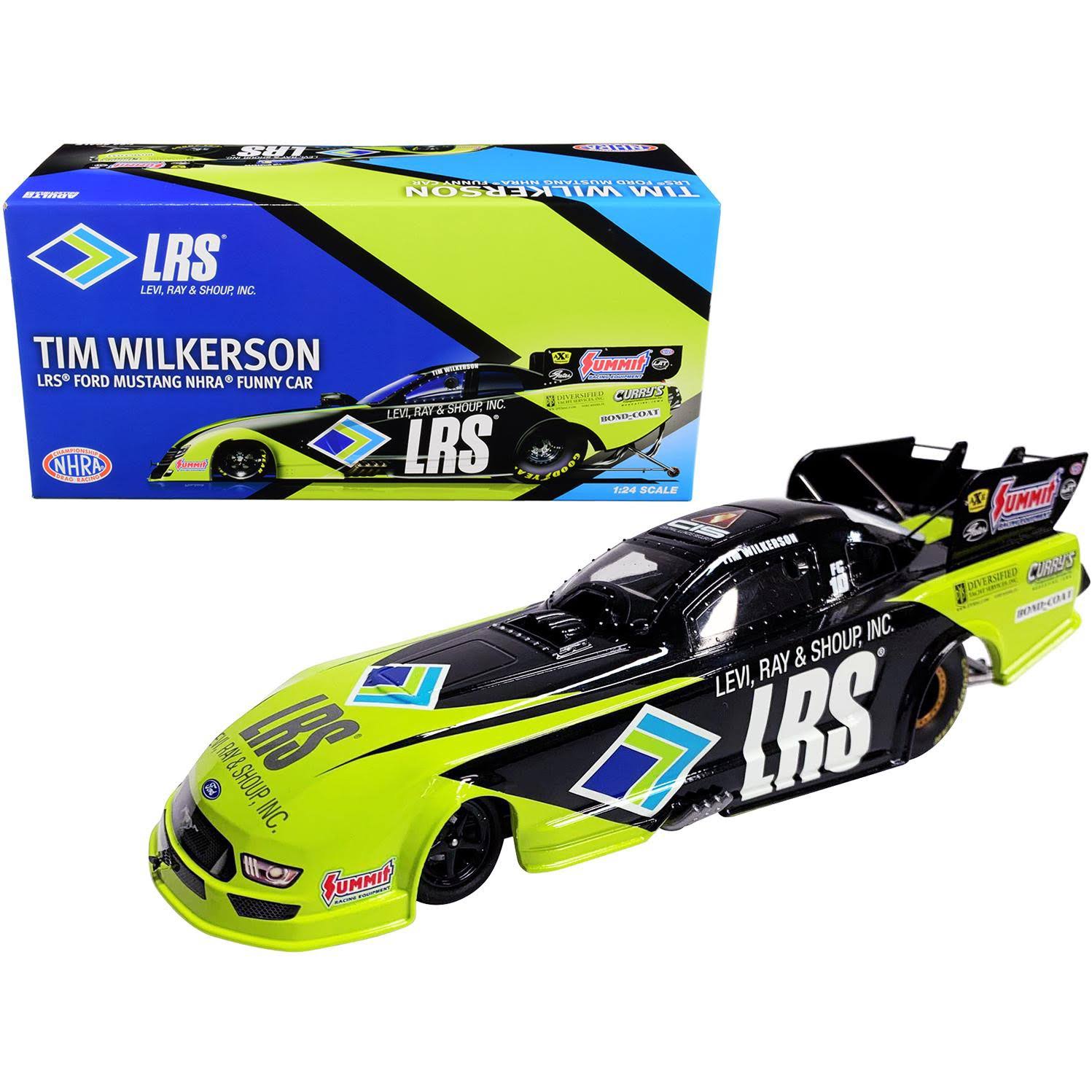 2020 LRS Ford Mustang Tim Wilkerson LRS NHRA Funny Car 1/24 Diecast Model Car by Autoworld
