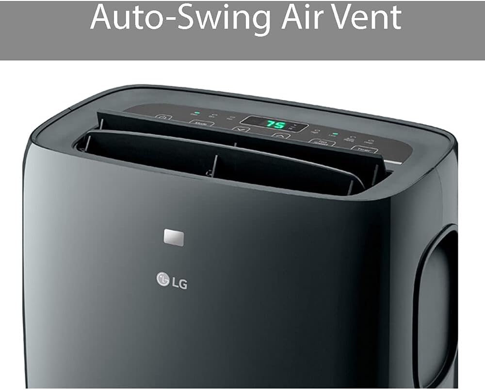 LG 8,000 BTU Smart Portable Air Conditioner, 115V, Cools 350 Sq.Ft. (14' x 25' Room Size), Portable Air Conditioner for Home with Voice Control