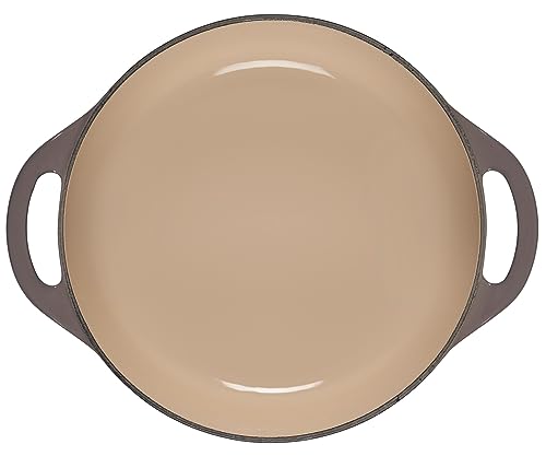 Le Creuset Enameled Cast Iron Shallow Round Oven, 2.75 Qt., Cerise