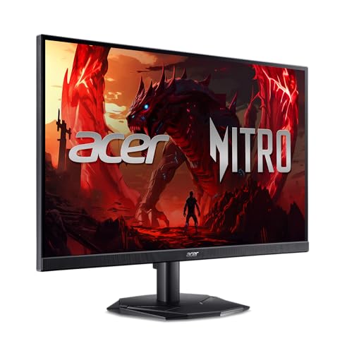 Acer Nitro KG241Y Sbiip 23.8” Full HD (1920 x 1080) VA Gaming Monitor | AMD FreeSync Premium Technology | 165Hz Refresh Rate | 1ms (VRB) | ZeroFrame