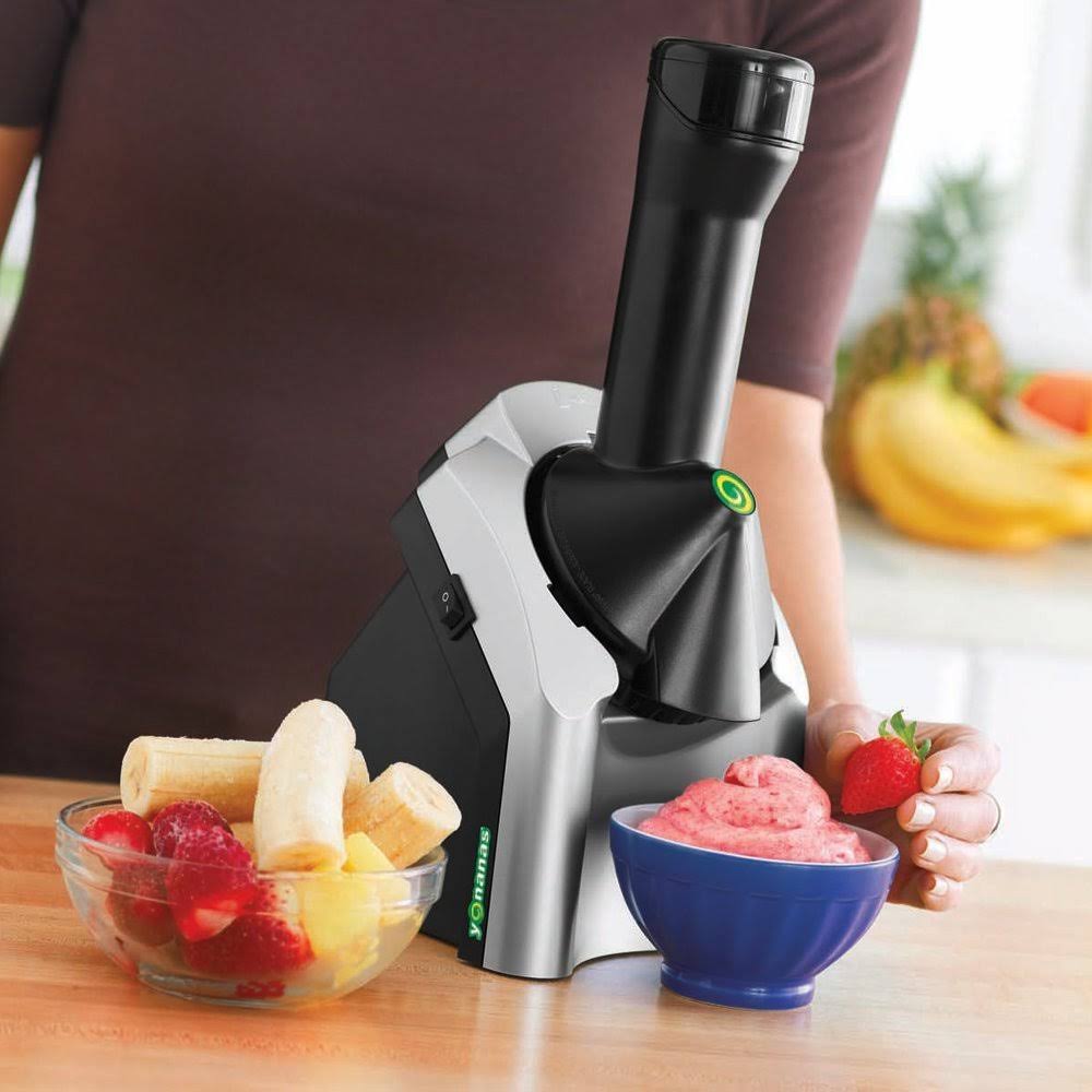Yonanas 902 Classic Original Healthy Dessert Fruit Soft Serve Maker Creates Fast