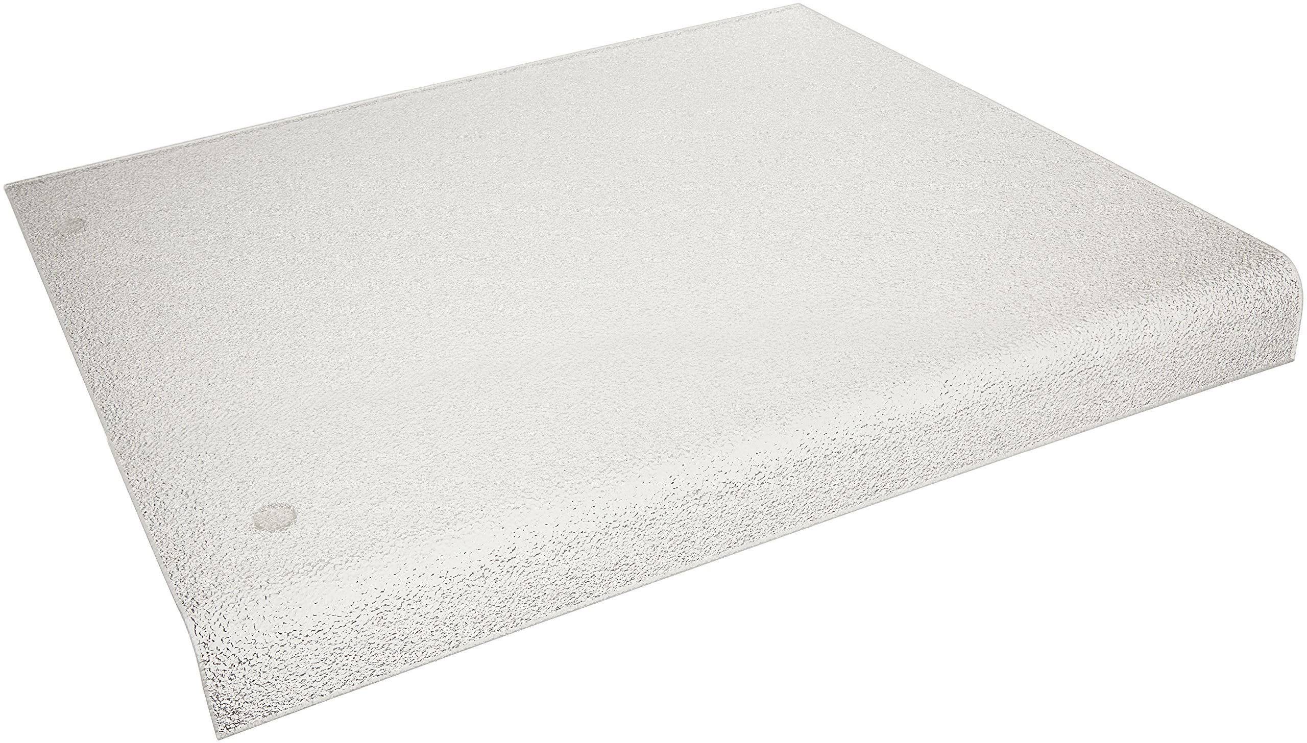 Acrylic Plastic Products Counter Protector with Lip, 15-inch by 15-in