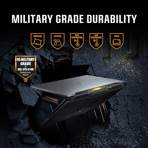 ASUS TUF Gaming F16 (2024) Gaming Laptop, 16” FHD+ 144Hz IPS-Level 16:10 Display, Intel® Core™ 5 210H Processor, NVIDIA® GeForce RTX™ 4050, 8GB DDR5