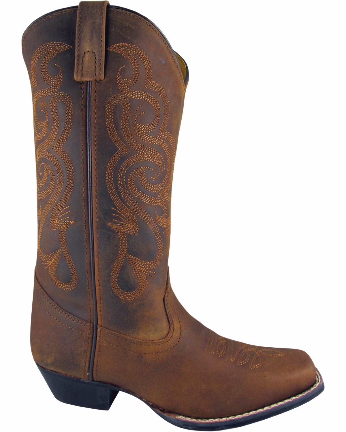 Smoky Mountain Women's Lariat Brown Oil Distress Western Boots 6274
