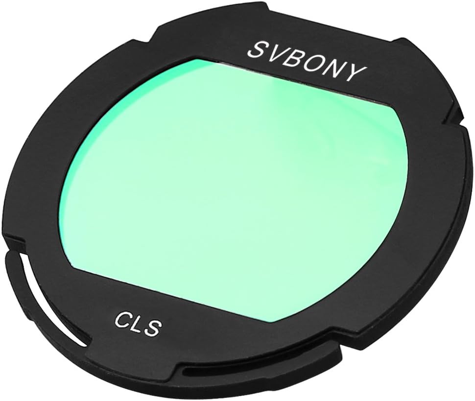 SVBONY Telescope Filter 2 inches CLS Filter City Light Pollution Reduction Filter Broadband Filter Suitable for Deep Sky Visual Astronomical