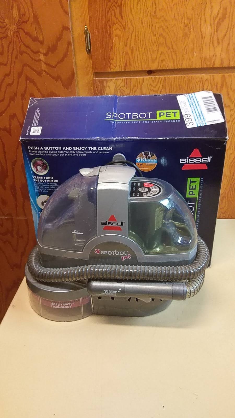 Bissell SpotBot Pet Deluxe Portable Carpet Cleaner 33N84