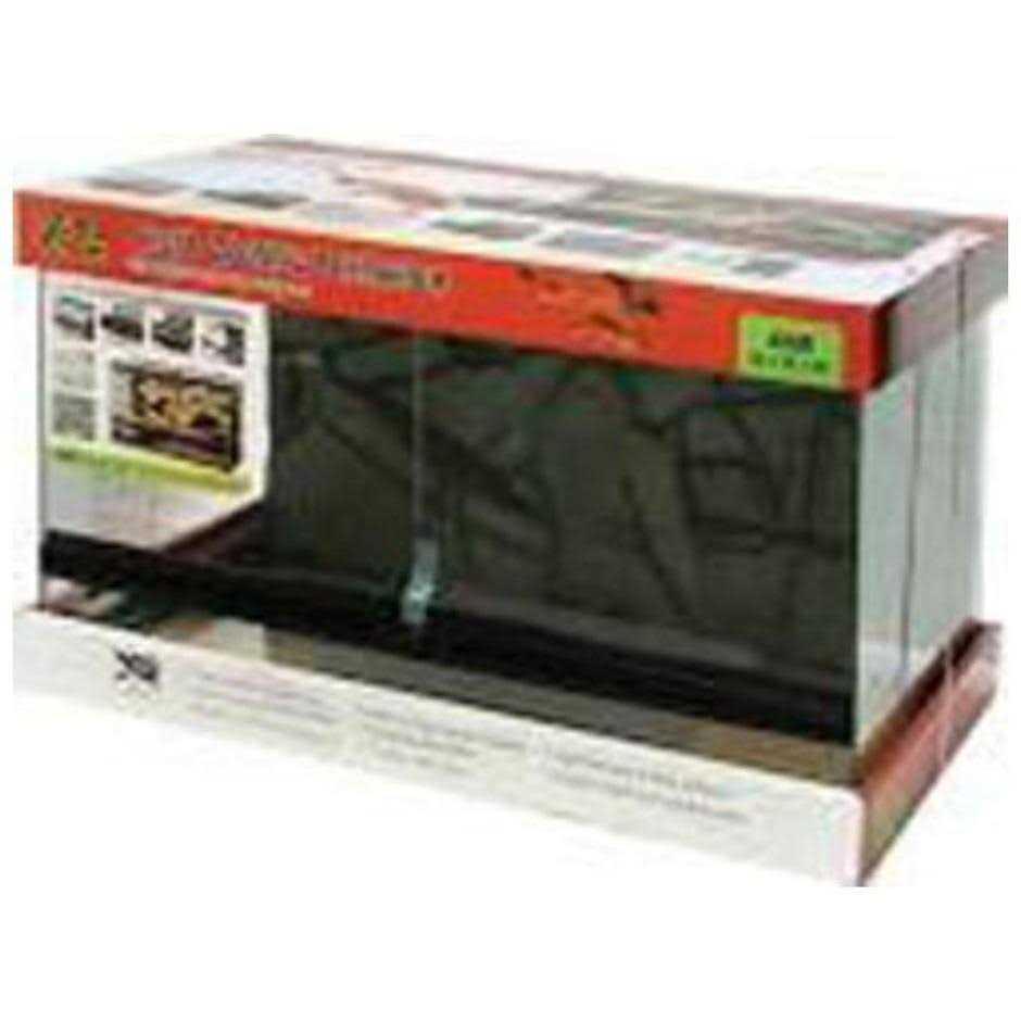Zilla Front Opening Terrarium with Realistic Rock Foam Background - Pet Supplies online store