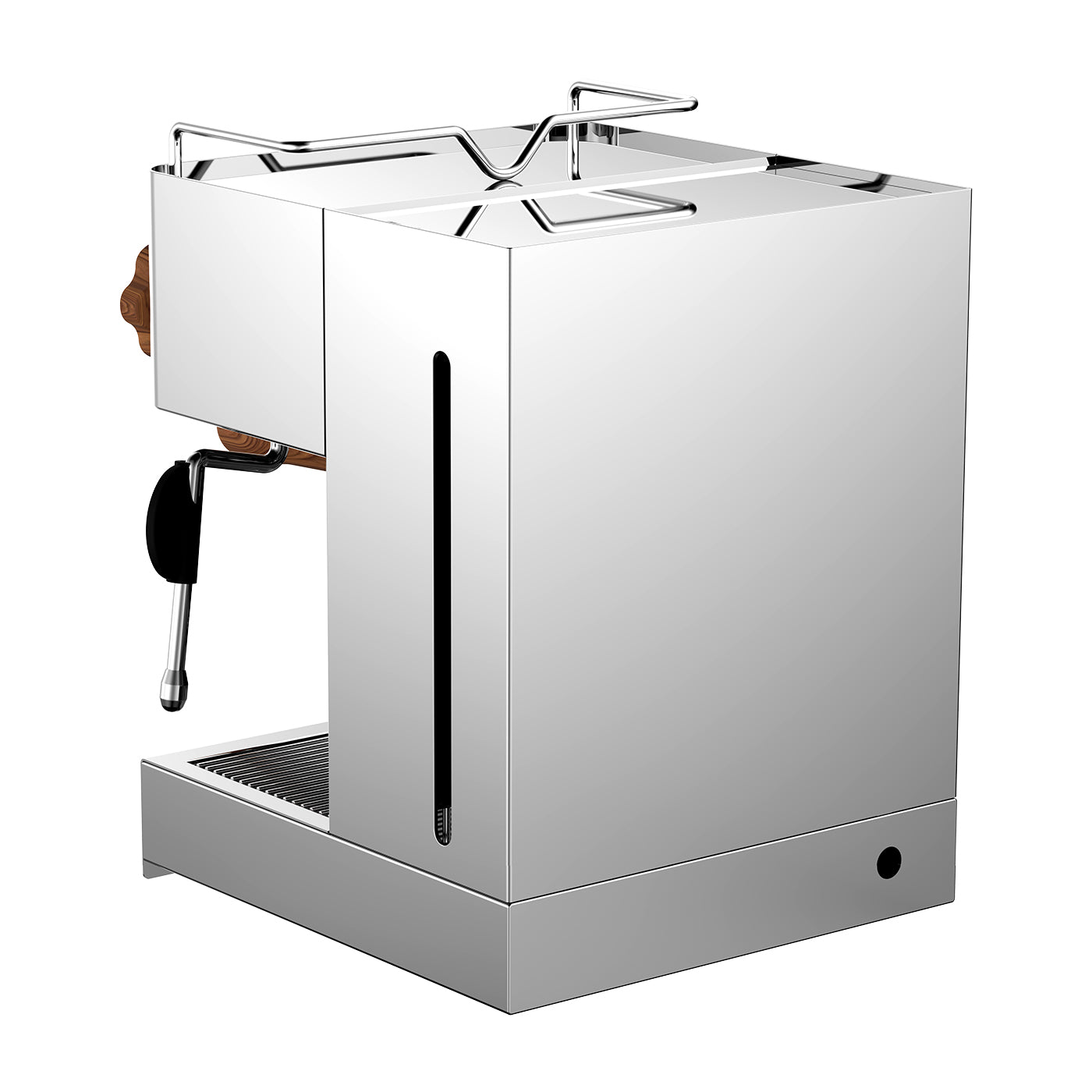 Casabrews 15 Bar Espresso Machine, Semi-Automatic Coffee Machine with Built-in Spotlight, Silver
