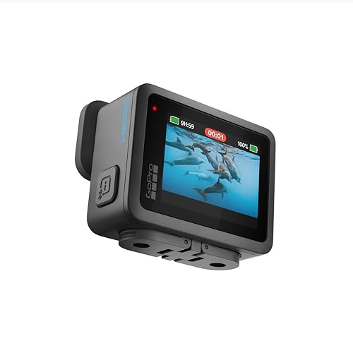 GoPro Hero - Compact Waterproof Action Camera with 4K Ultra HD Video, 12MP Photo, Touch Screen