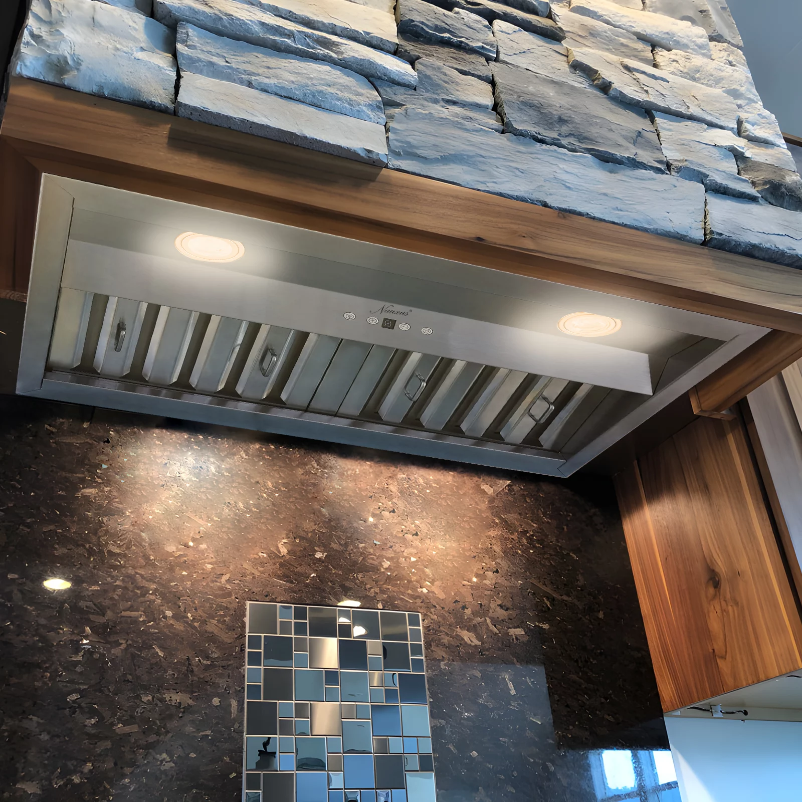 30 Inch Range Hood Insert, Ultra Quiet Stainless Steel Ducted Insert/Built-in Kitchen Vent Hood with Powerful Suction