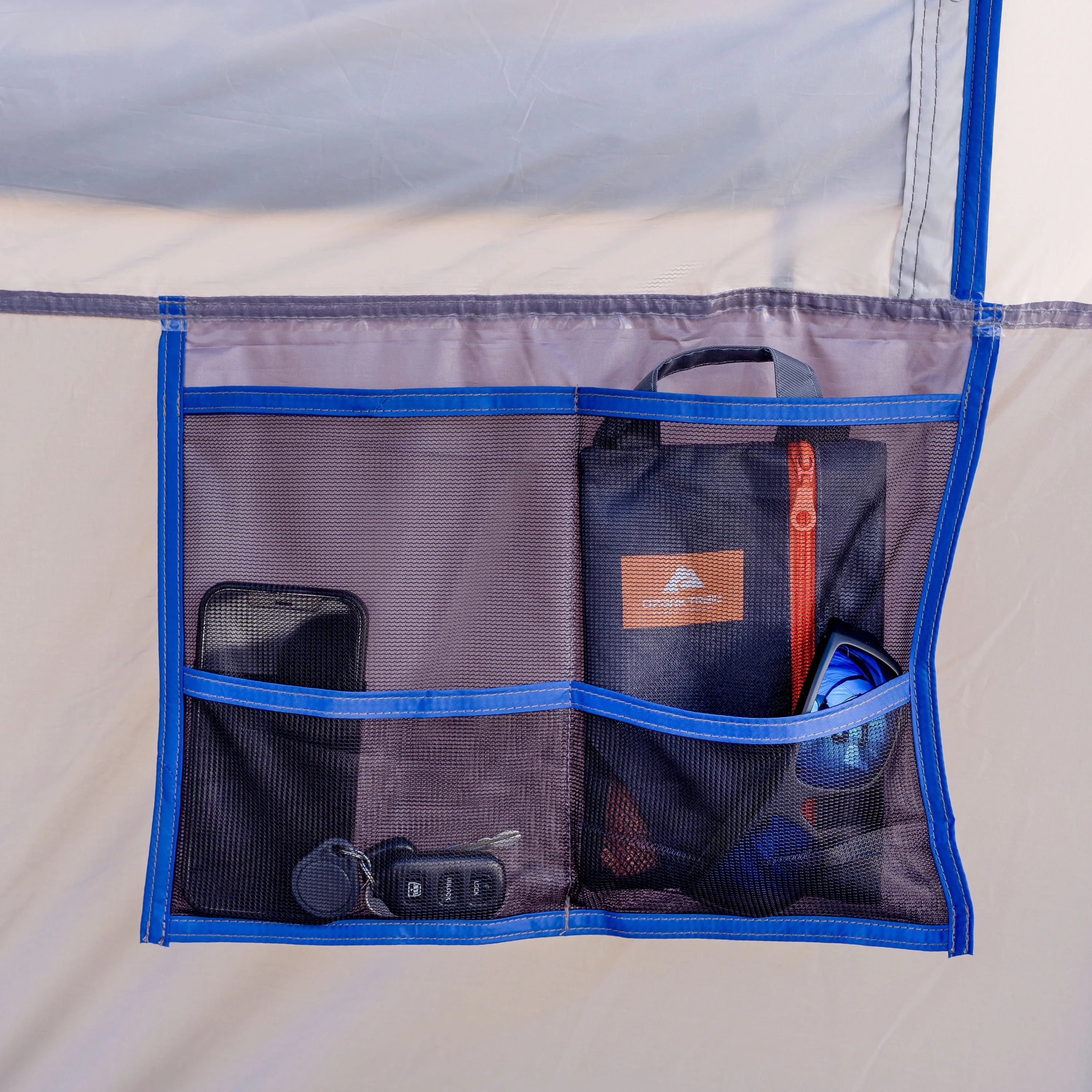 Ozark Trail 16-Person 3-Room Cabin Tent, with 3 Entrances