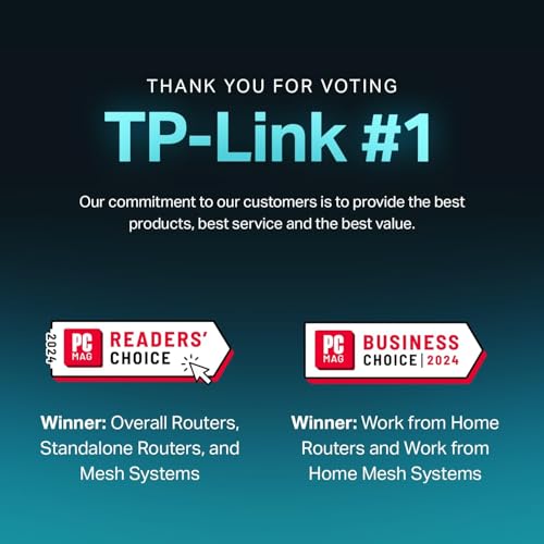 TP-Link Deco X55 AX3000 WiFi 6 Mesh System - Covers up to 6500 Sq.Ft, Replaces Wireless Router and Extender, 3 Gigabit Ports per Unit