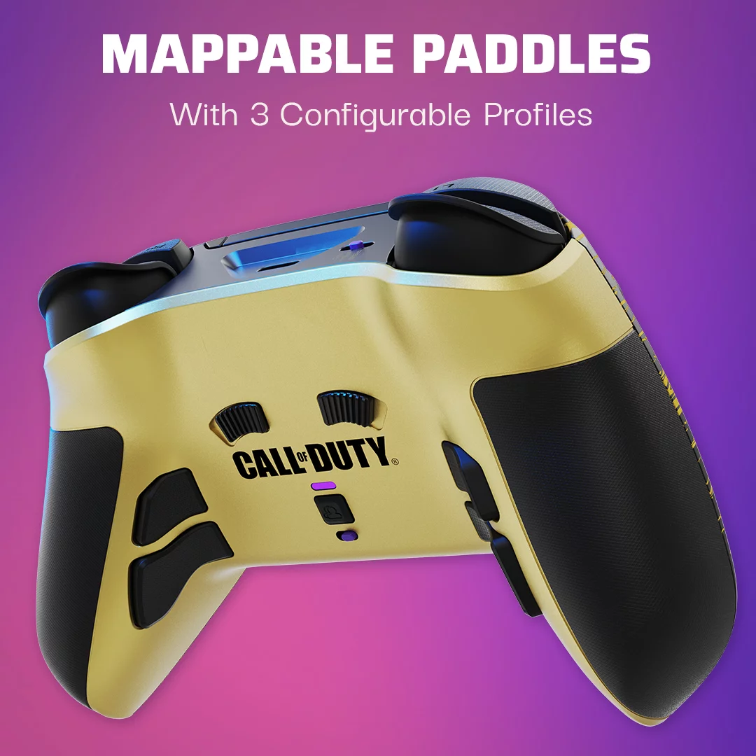 Call of Duty Modern Warfare 2 Victrix Pro BFG Wireless PlayStation 5 Controller for PS4/PS5/PC - COD MW2 Las Almas Golden Cartel Edition