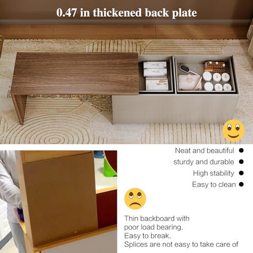 Large Makeup Vanity Desk with Mirror and Lights, Vanity Desk with 8 Drawers & Storage Shelves, Vanity Table with Power Outlet