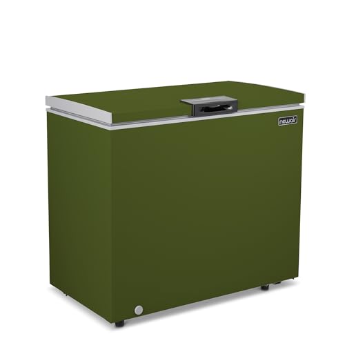 Newair 13.8 cu. ft. Upright Freezer, Fridge Freezer Convertible, Garage Ready Refrigerator, Frost Free Freezer with Door Alarm, Stand up Deep Freezer