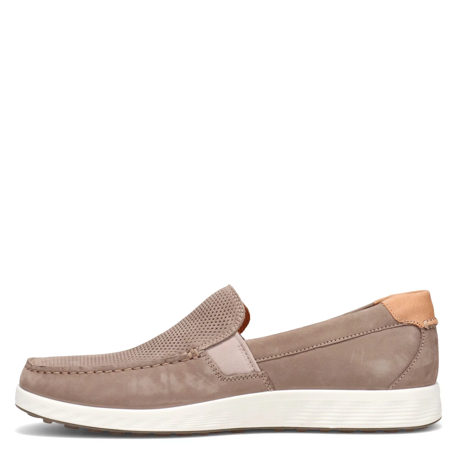 ECCO mens Lite Moc Summer Driving Style Loafer, Warm Grey/Cognac Summer Perforated, 11-11.5 US