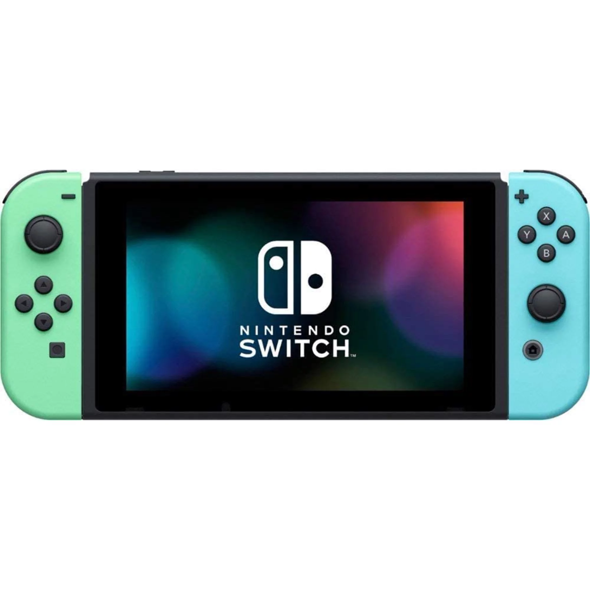 Nintendo Switch Animal Crossing New Horizons Edition 32GB Console with Tigology 128GB Memory Card with Adapter and Tigology PU Travel Case with 31
