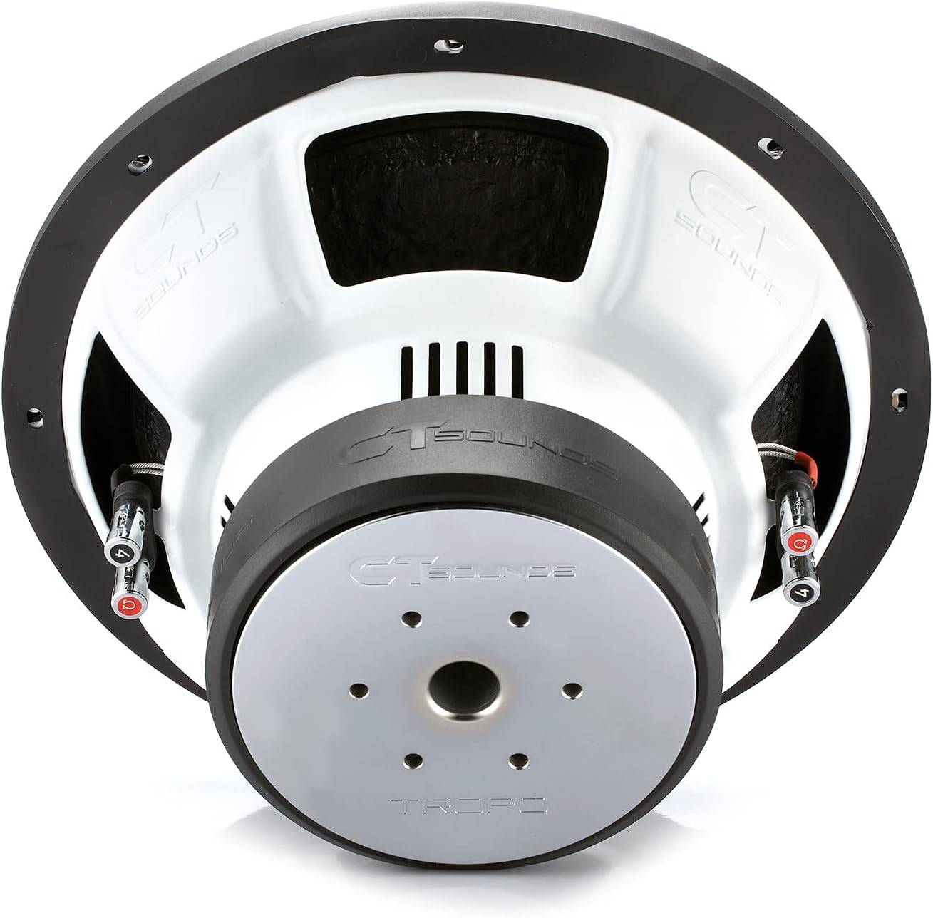 CT Sounds TROPO-12-D4 1300 Watt Max 12 Inch Car Subwoofer Dual 4 Ohm