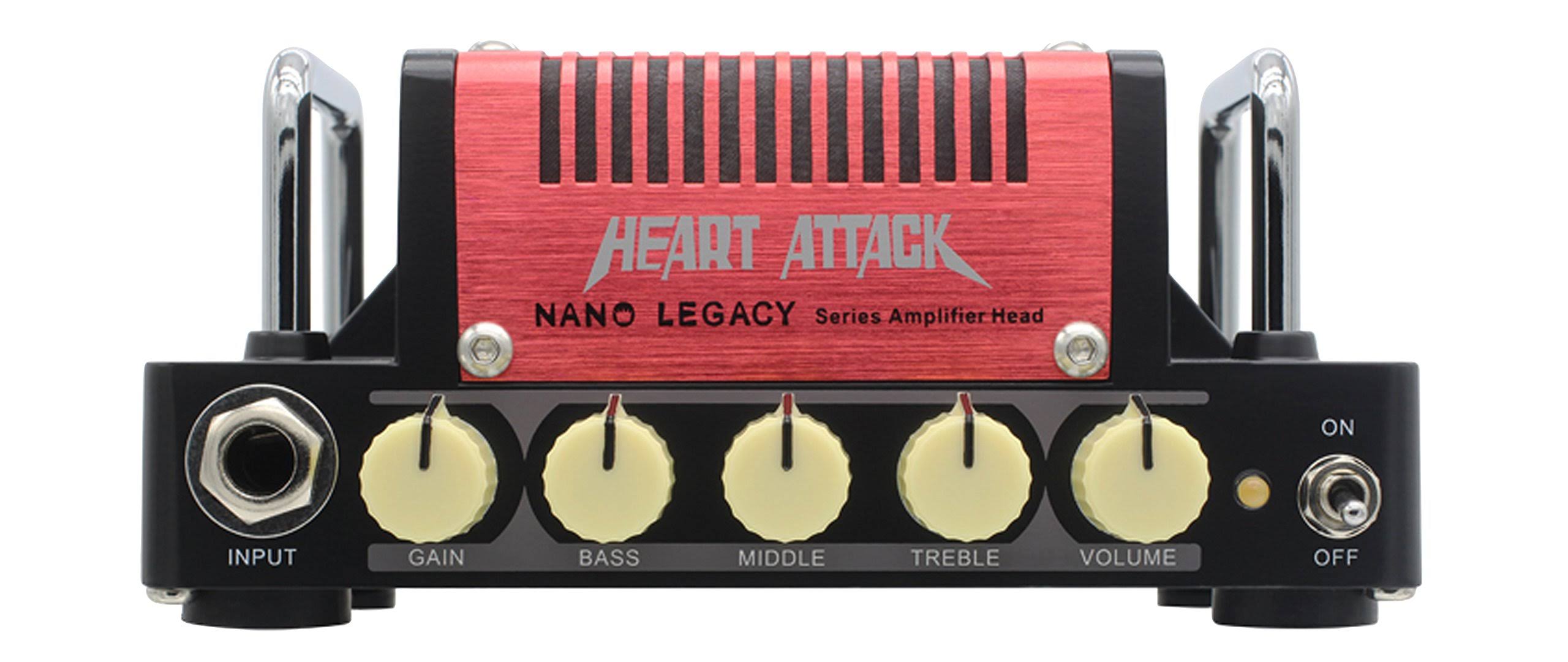 Hotone 139631 Nano Legacy Heart Attack Mini 5W Class AB Guitar Amplifier Head