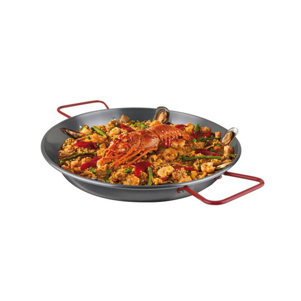 Magefesa 24x22 Carbon Steel Paella Pan