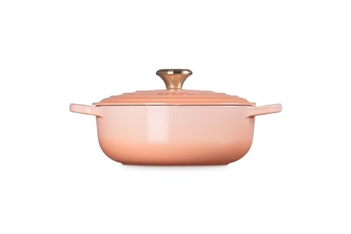 Le Creuset Enameled Cast Iron Signature Sauteuse Oven, 3.5 qt., Cerise